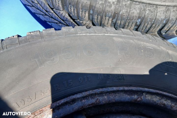 Jante tabla cu anvelope 15 - set 195/65 R15 KBA43737 2150959 6JX15H2 - 3