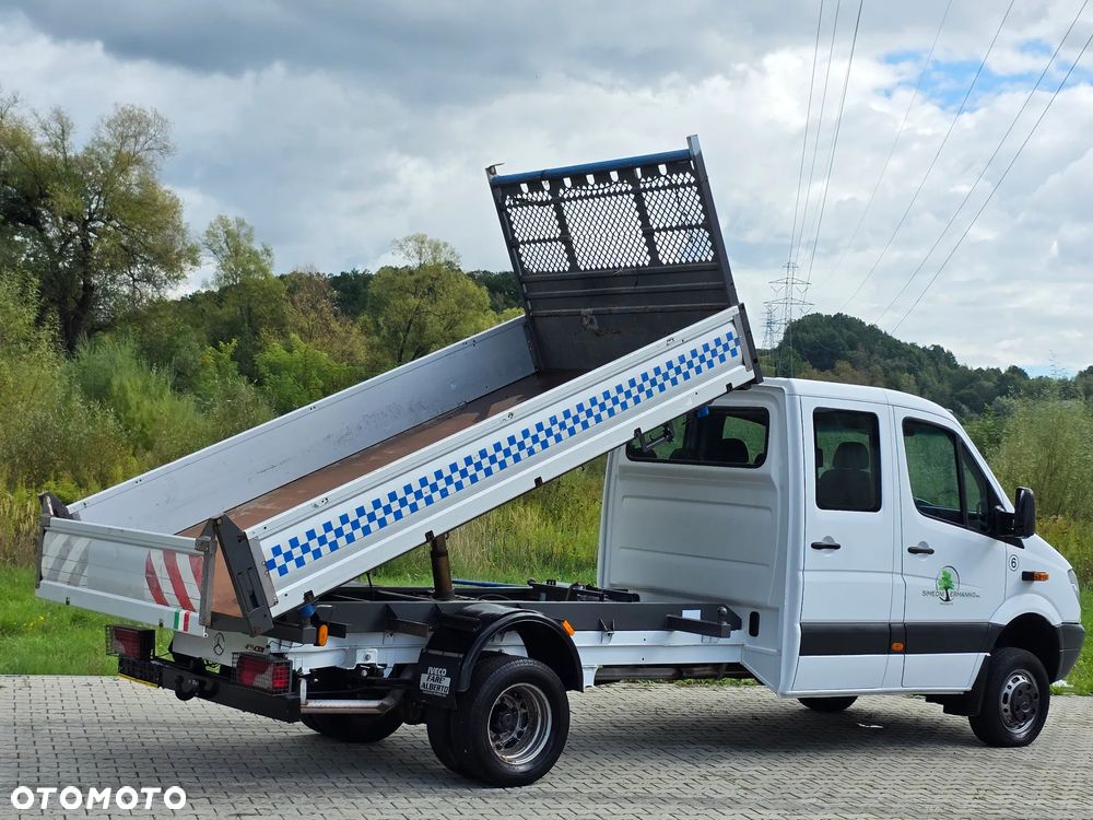 Mercedes-Benz Sprinter 416 CDI 4x4 ! Doka/Dubel Kabina Wywrotka 3.70 M /Kiper 3-Stronny ! Klima ! Automat  ! - 5