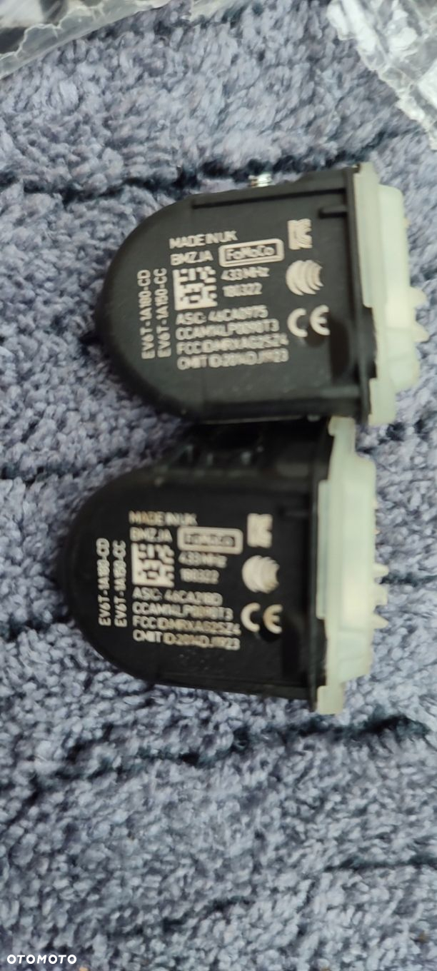 Czujniki Ciśnienia Kół Tpms Oryg. Ford Focus Fiesta Mondeo EV6T-1A180-CD - 2