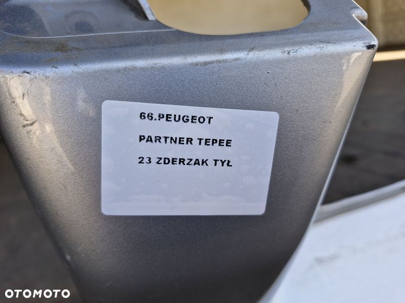 CITROEN BERLINGO PARTNER II 2 III 3 LIFT ZDERZAK TYŁ TYLNY - 8