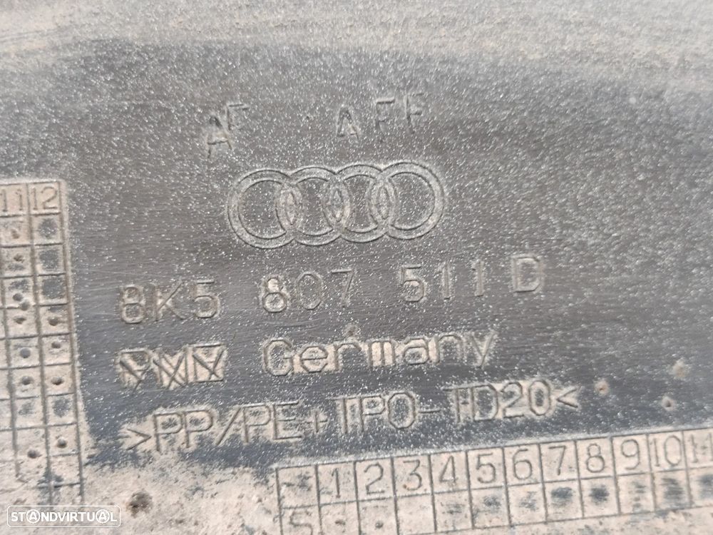 Parachoques traseiro trás original Audi A4 B8 Carro S-Line S Line - 8