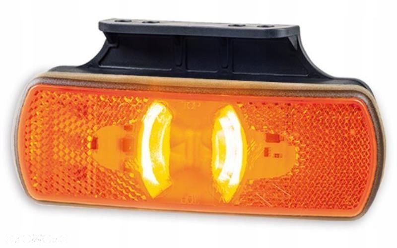lampa obrysowa 3-funkcyjna (led) pomarańczowy 12/24v uniwersalny - 1