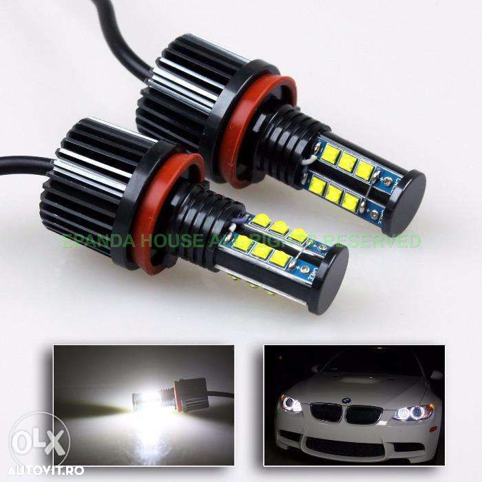 ANGEL EYES pentru BMW 120W E60 E61 E70 X5 E71 X6 E82 E87 E88 E90 LCI E91 LCI  CALITATE PREMIUM ⭐️⭐️⭐️⭐️⭐️ - 8