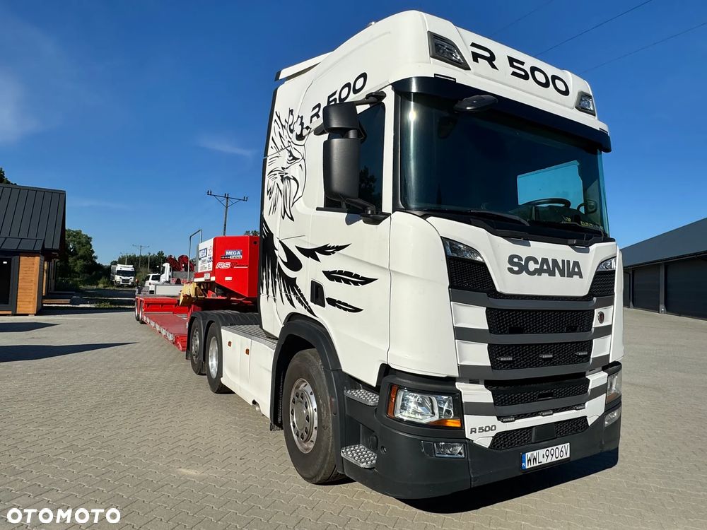 Scania R500 6x2 niskopodwozie tiefbett zestaw - 5