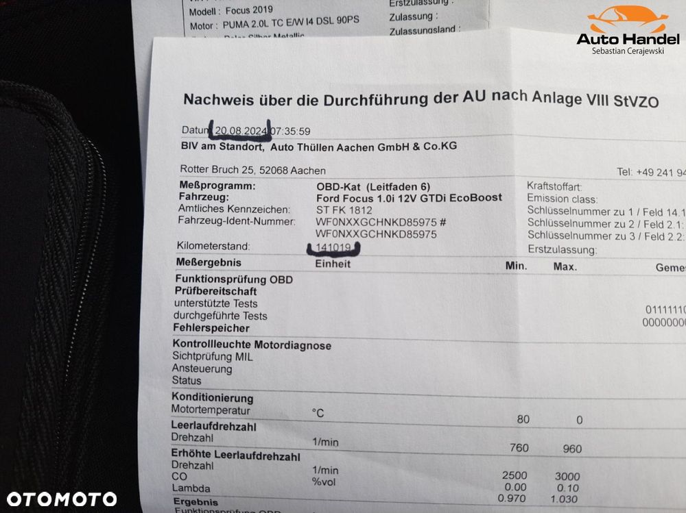 Ford Focus 1.0 EcoBoost ST-Line ASS PowerShift - 8