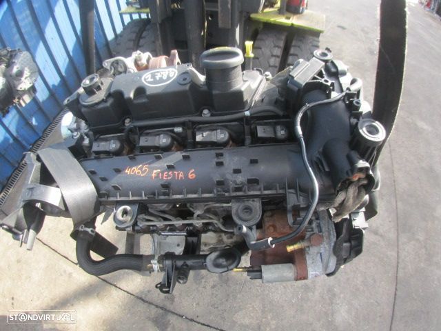 Motor F6JD FORD FIESTA 6 FASE 1 2010 1.4TDCI 70CV 5P CINZA - 6