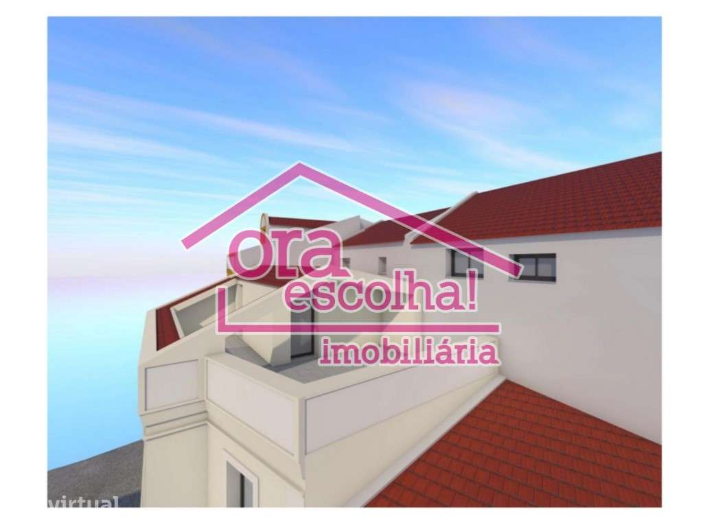 Prédio com projeto aprovado T3 com Terraço 35 m2 vista rio na zona ... - Grande imagem: 2/6