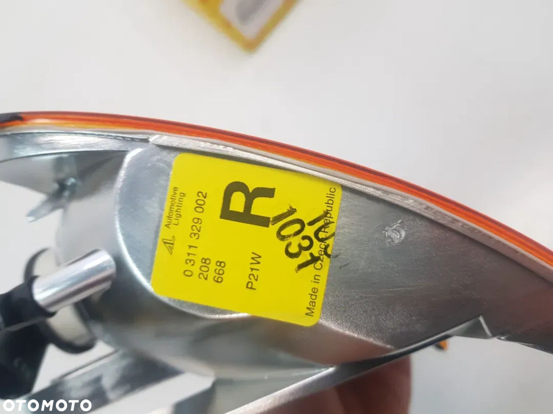 NOWY oryginalny kierunkowskaz migacz prawy przód pomarańczowy BMW 3 E46 COUPE CABRIO 0311329002 europa - 6
