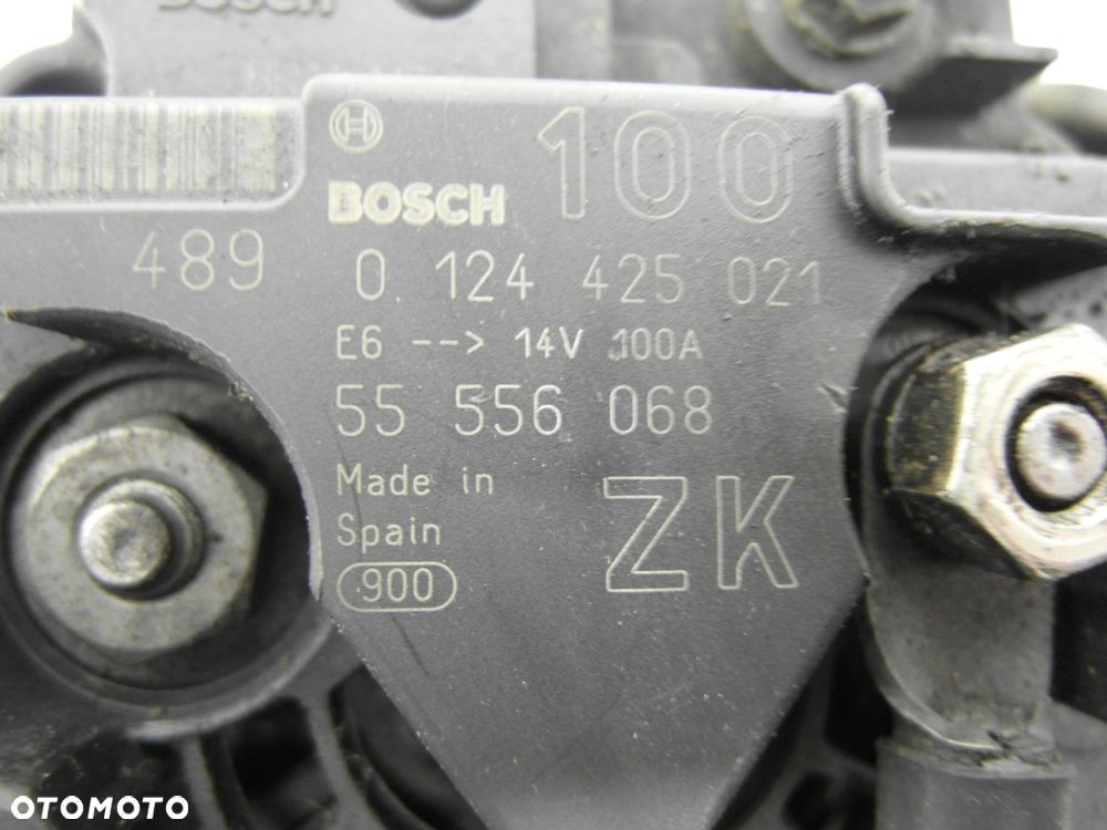 ALTERNATOR OPEL ASTRA II G 2.0 DTI 0124425021 55556068 - 4