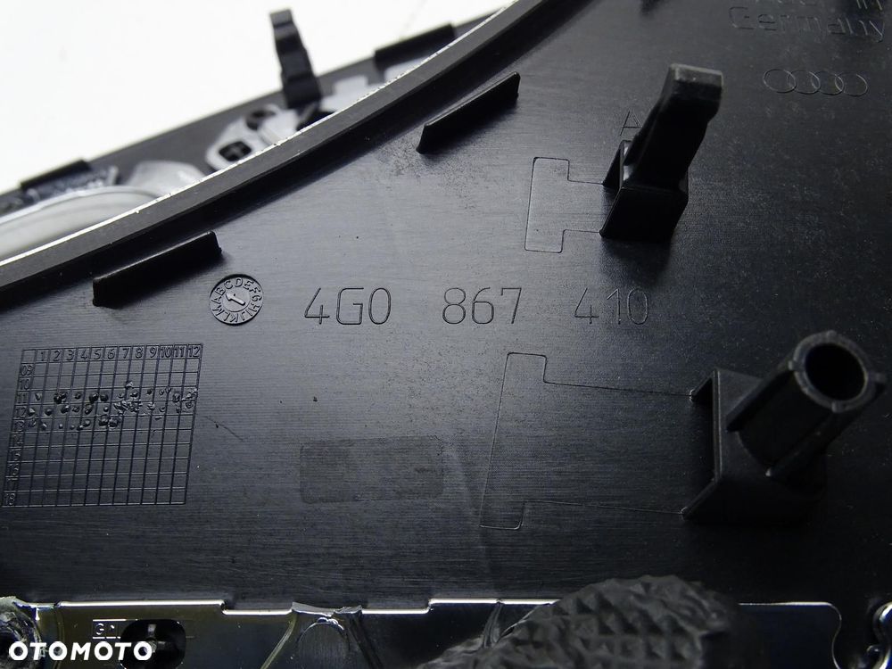 LISTWA DEKOR DRZWI PRZÓD TYŁ POPIELNICZKA KOMPLET 4G0864261 AUDI A6 C7 4G - 12