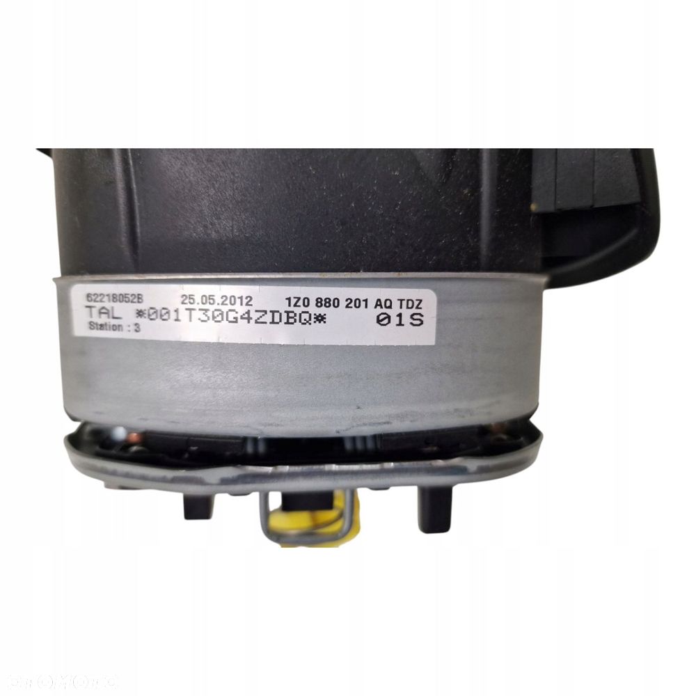 SKODA OCTAVIA II 2 LIFT SUPERB PODUSZKA KIEROWCY AIRBAG 1Z0880201AQ - 3