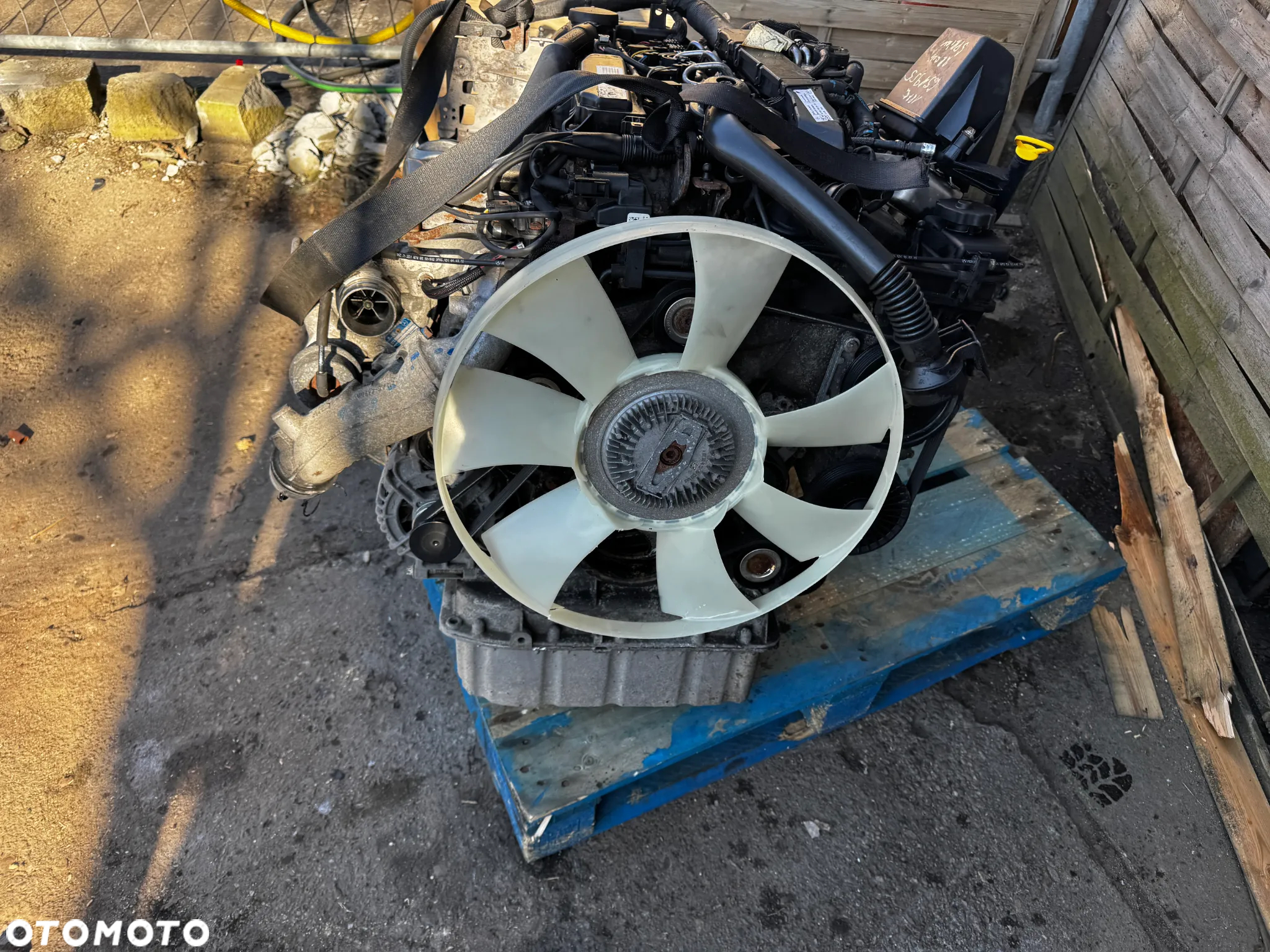 silnik om 651 955 2.2 cdi mercedes sprinter bi-turbo kompletny 184 tys km - 19