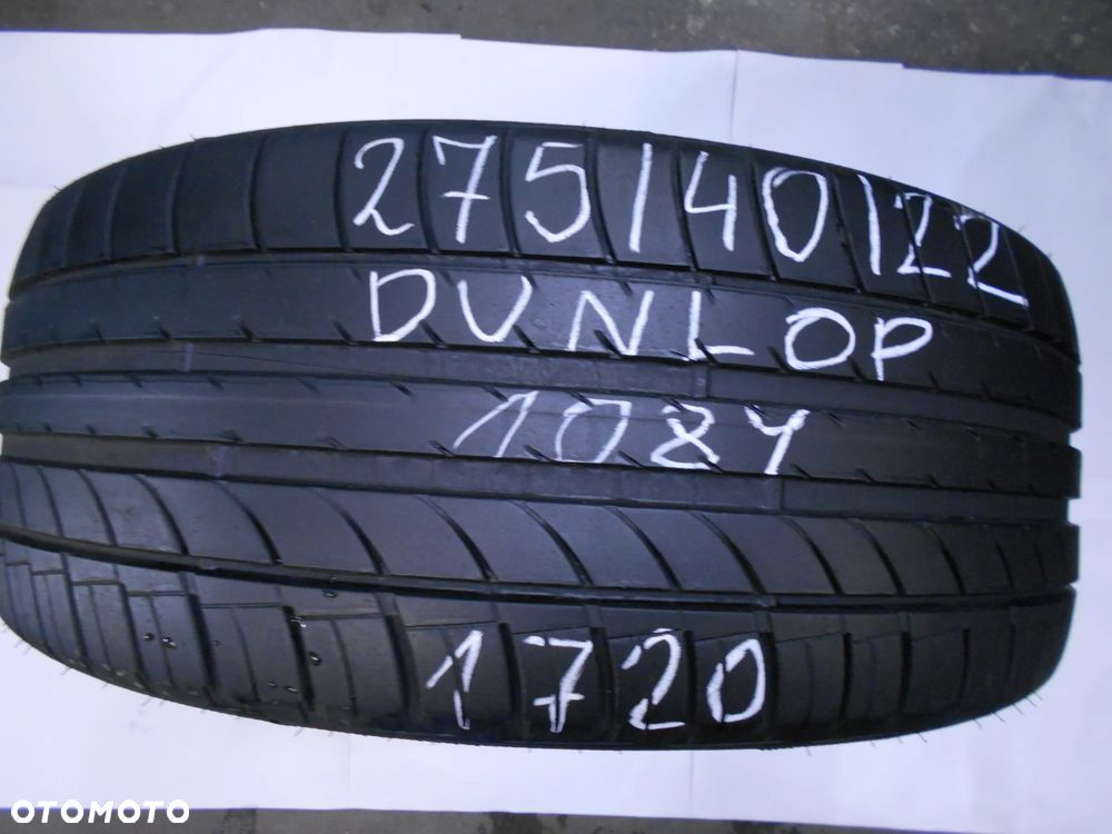 OPONA POJEDYNKA 275/40R22 DUNLOP SP QUATTRO MAXX DOT 1720  8MM - 1