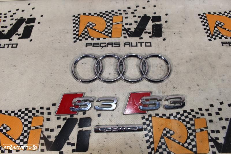Lettering Audi A3 (8L1)  Lettering / Simbolo Da Mala Audi S3 A3 8L - 1