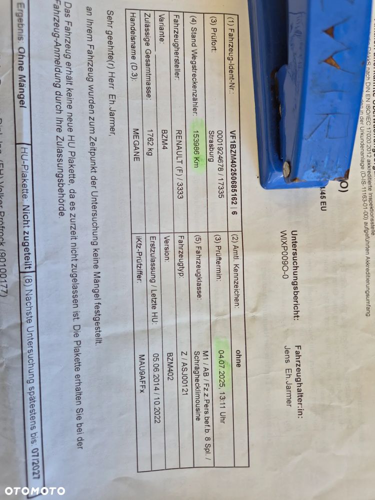 Renault Megane 1.6 16V 110 Paris - 21