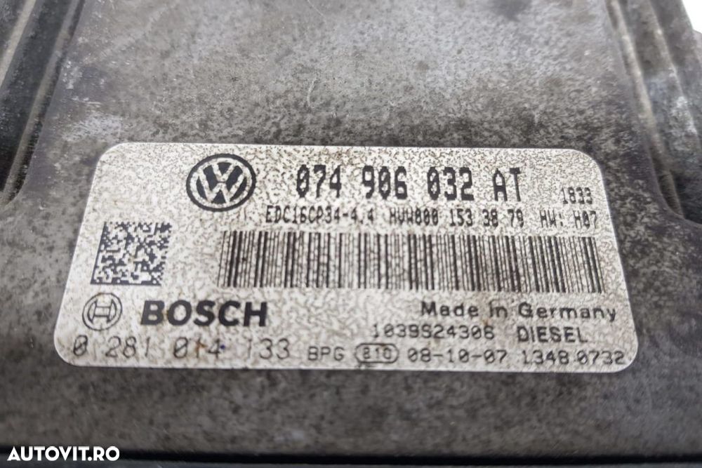 Calculator motor ECU 074906032at Volkswagen Crafter 2.5 2006-2012 Euro 4 - 3