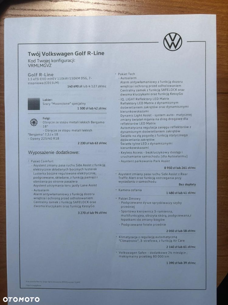 Volkswagen Golf 1.5 eTSI mHEV R-Line DSG - 26