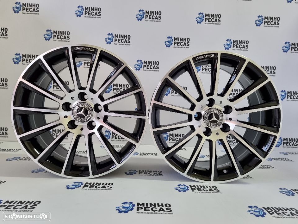 Jantes Mercedes (C63) AMG Turbine em 18 - 1