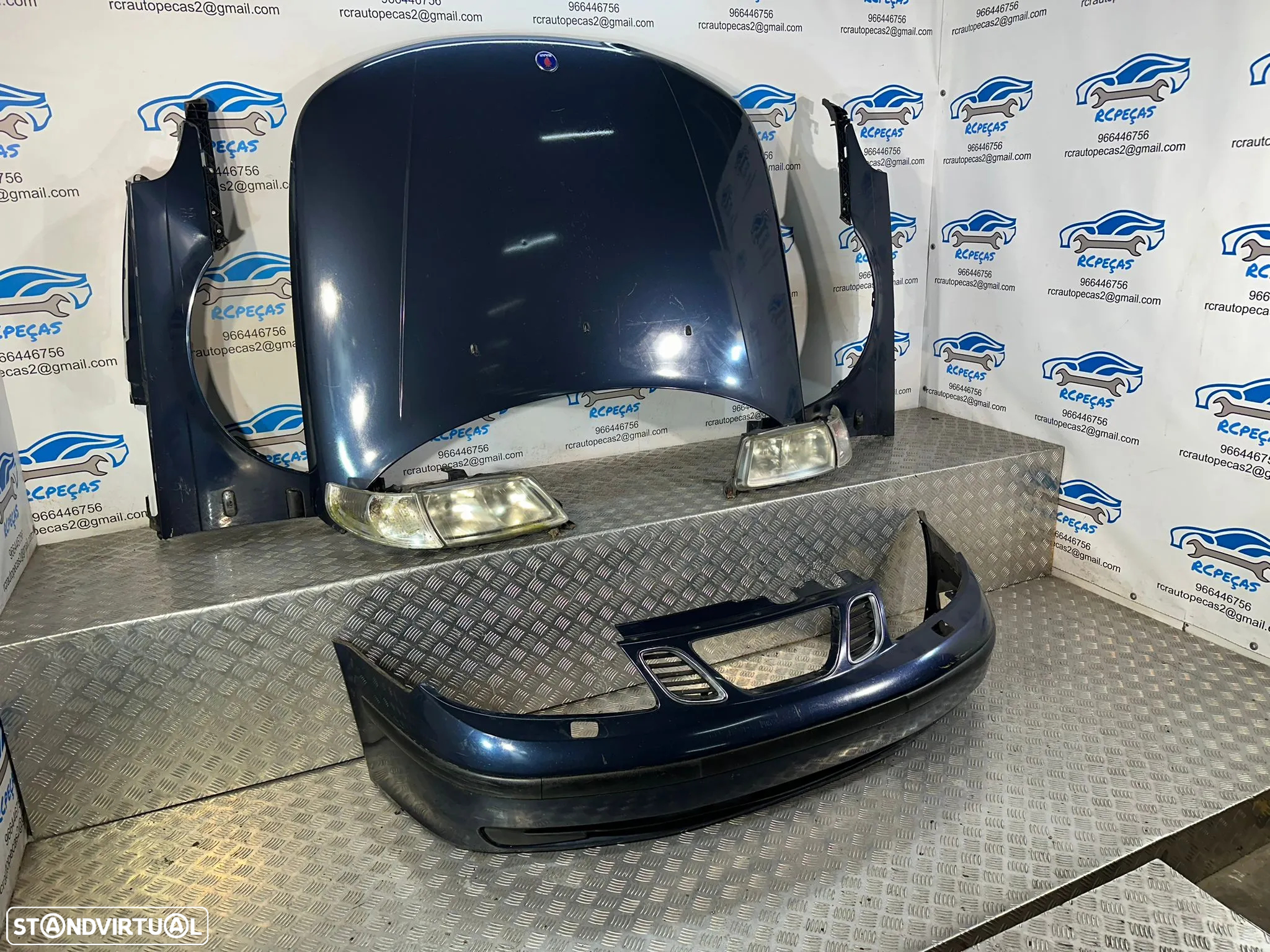 Frente Saab 9-5 YS3E Facelift 2001 - 2009 - 2