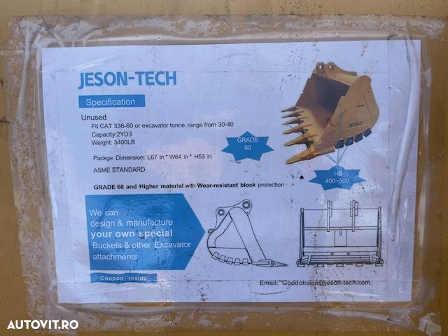 Johnston JESON-TECH , CAT 336 - 3