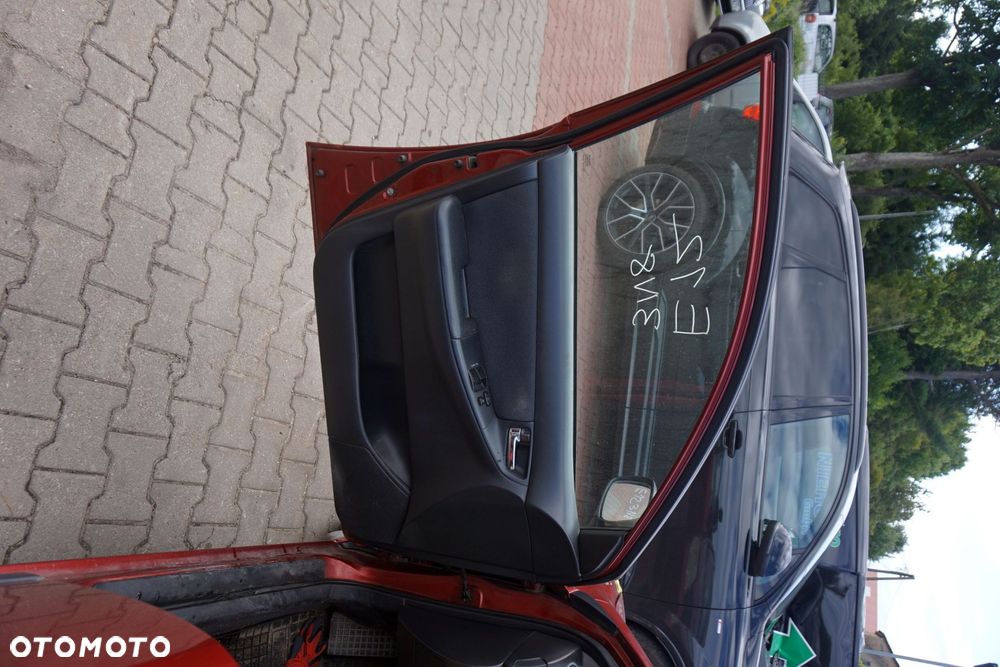 DRZWI PRZEDNIE LEWE COROLLA E12 KOMBI 3N8  CZERWONY TOYOTA 2001-2004 - 8