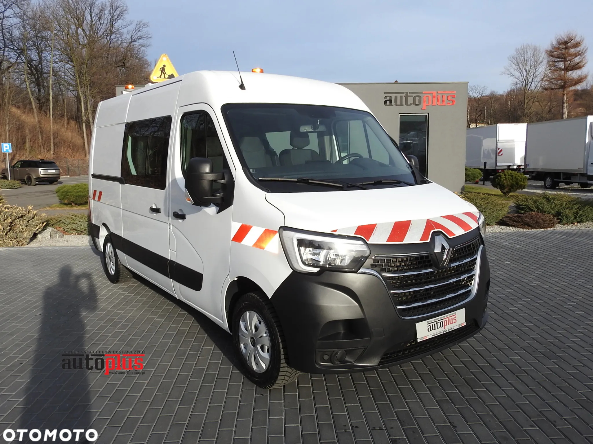 Renault MASTER FURGON BRYGADÓWKA 7 MIEJSC TEMPOMAT KLIMATYZACJA LEDY 135KM [ 863605 ] - 2