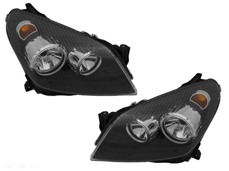 Lampa Reflektor Opel Astra H 2003-12 Nowy Czarny - 1