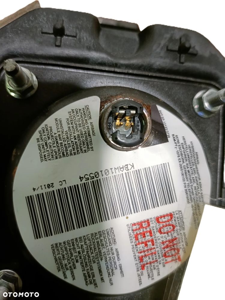 KIA CEED I 06-12 r. PODUSZKA POWIETRZNA AIRBAG KIEROWCY 56900-1H600 + - 4