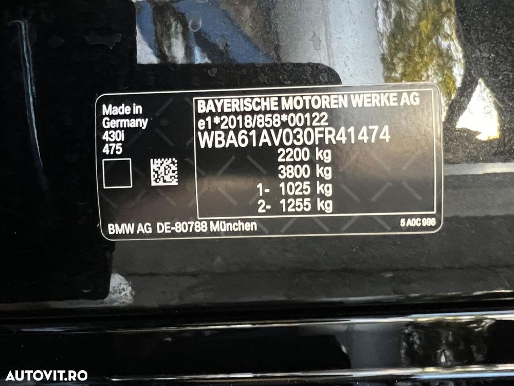 BMW Seria 4 430i AT - 34