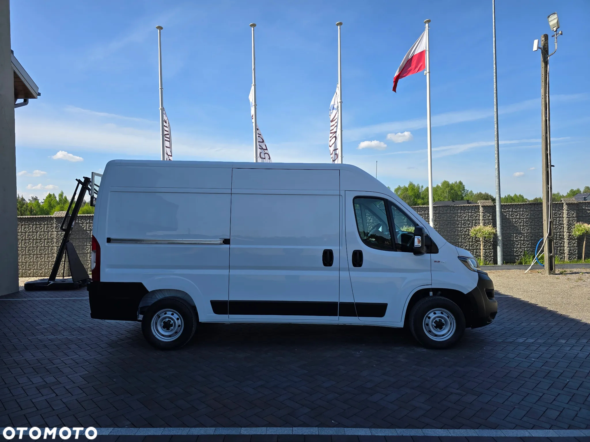 Fiat DUCATO L2H2 SILNIK IVECO 2,3 120KM 22 Tyś km SERWIS ASO FIAT DO OSTATNIEGO Km SALON PL STAN NOWY NOWY NOWY ŁADOWNOŚC 1235Kg KLIMA ELEKTRYKA CZUJNIKI COFANIA - 7