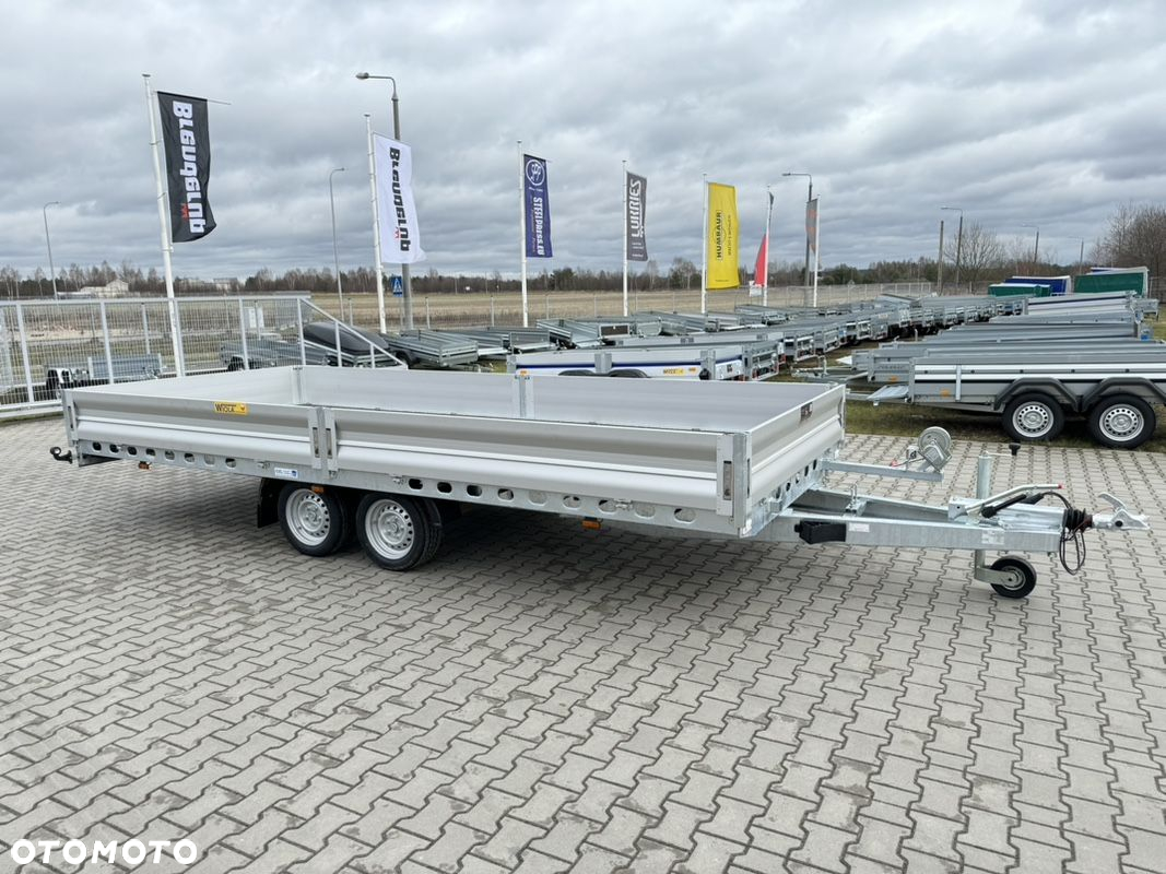 Wiola Multitrailer 3.5S | 500 x 210 cm | najazdy aluminiowe | burty aluminiowe - 4
