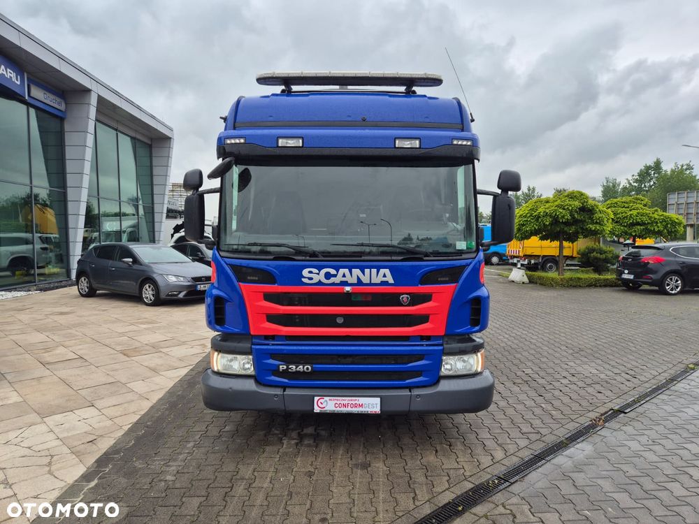 Scania P340 LB 6X2*4 HNB / ŚMIECIARKA / 2 KOMORY / JOAB ANACONDA TWIN / CNG / 1 WŁ / SUPER STAN / BEZWYPADKOWY / SERWISOWANY / TYLNY WSYP / AUTOMAT / EURO 6 - 4