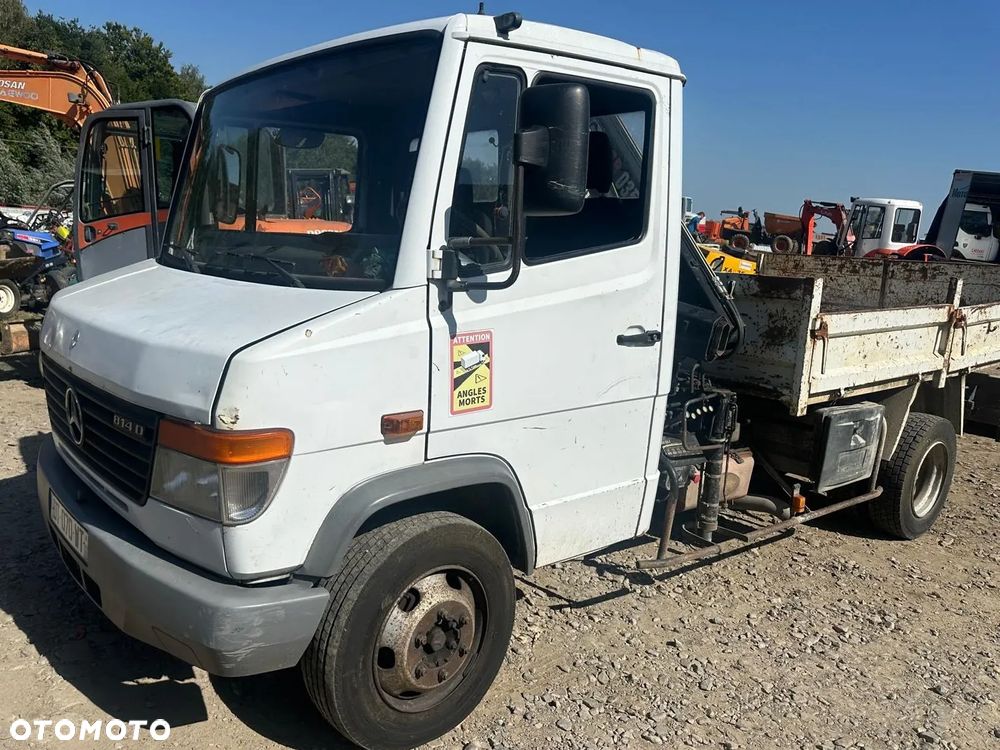 Mercedes-Benz Wywrotka Wywrot Kiper HDS MERCEDES Vario 814D Żuraw HDS HIAB - 4