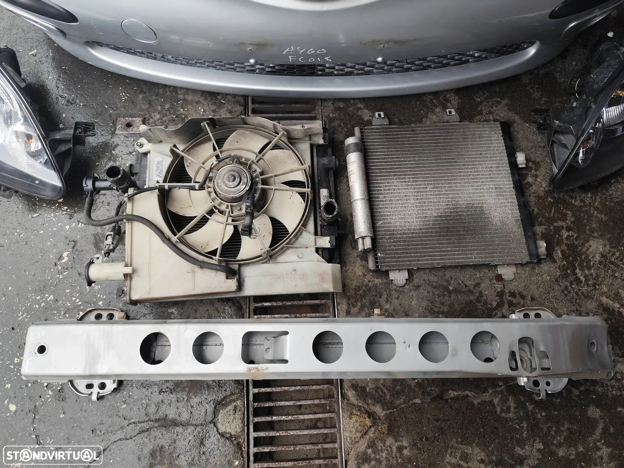 TOYOTA AYGO MATERIAL FRENTE COMPLETA - FC018 - 2