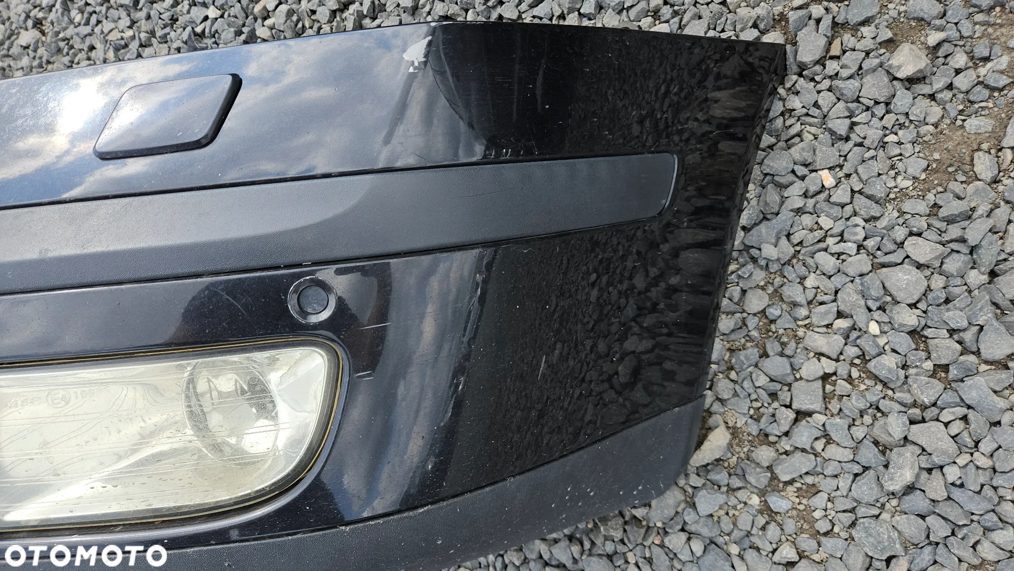 Zderzak przedni Skoda Octavia II 2 przód kolor 9910 czarny PDC czujniki - 2