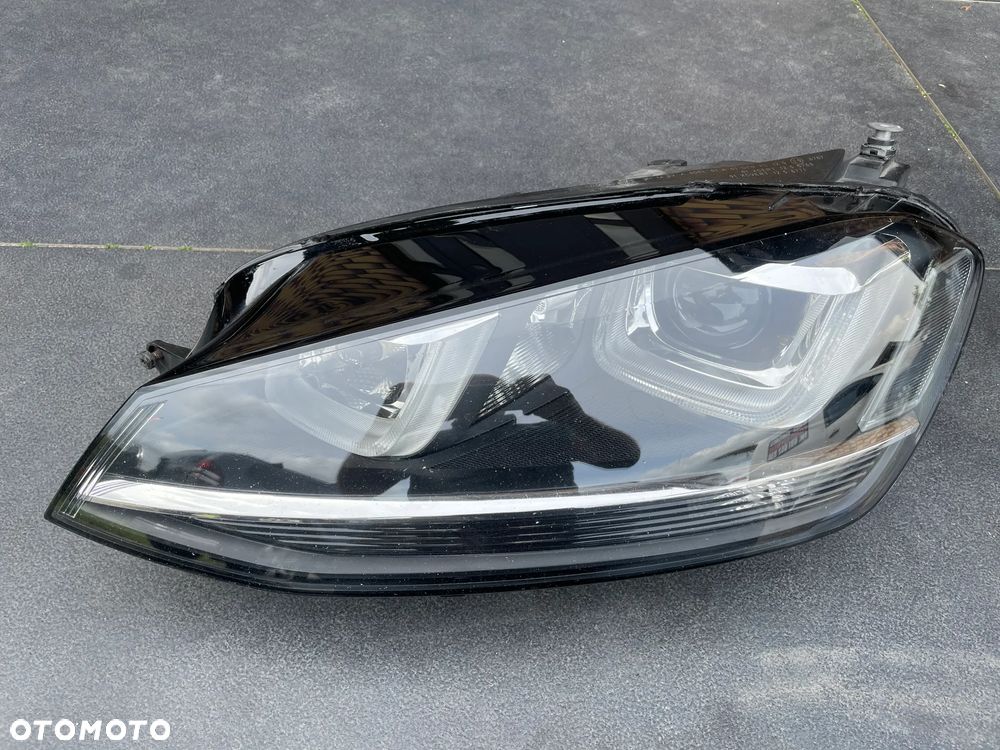 VW GOLF VII BI-XENON LED LAMPA PRZÓD LEWA reflektor lewy - 1