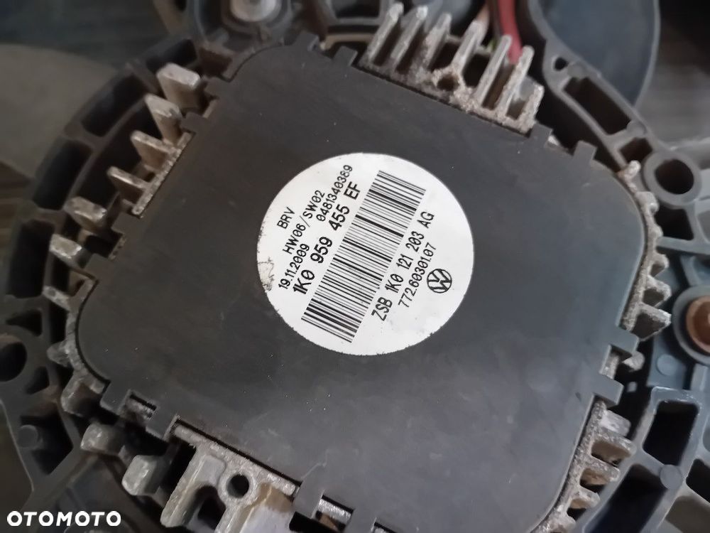 ZESTAW CHŁODNIC WODA KLIMA WENTYLATOR SEAT ALTEA FL 1K0959455EF 1.9 TDI - 10