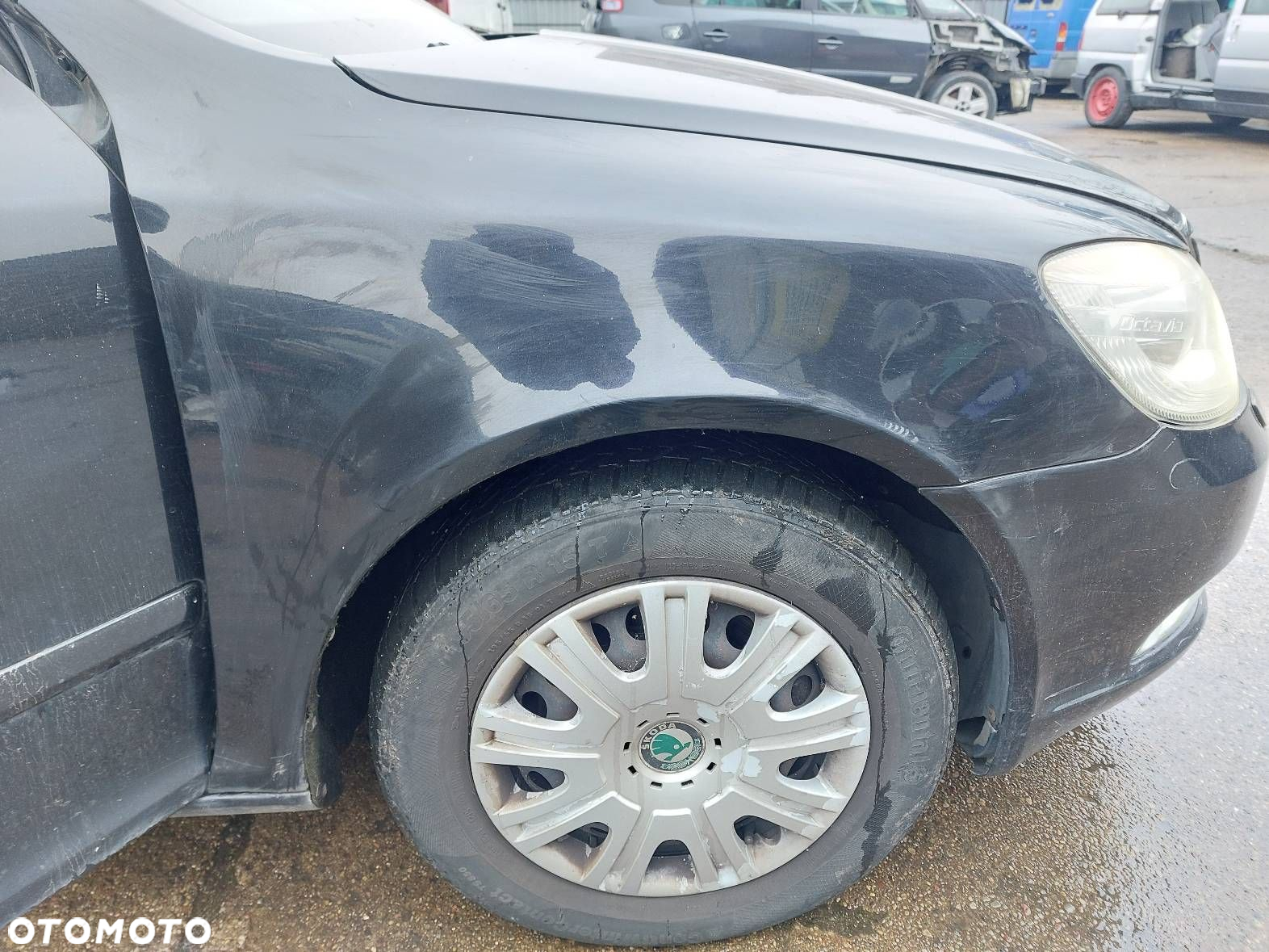 KOMPLETNY PRZÓD MASKA ZDERZAK LAMPA SKODA OCTAVIA II LIFT 9910 08-13r - 13