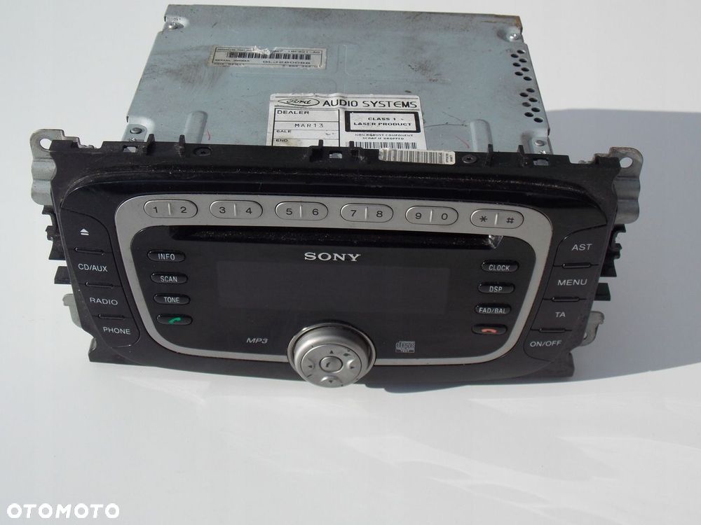 radio cd ford mondeo mk4 7s7t-18c939-af - 1