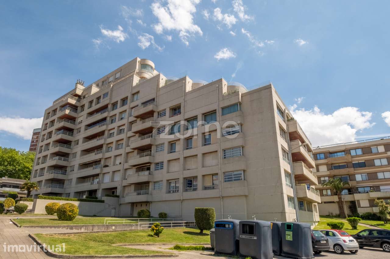 Apartamento T3 com varanda e vista desafogada sobre o rio e o mar - Grande imagem: 2/39