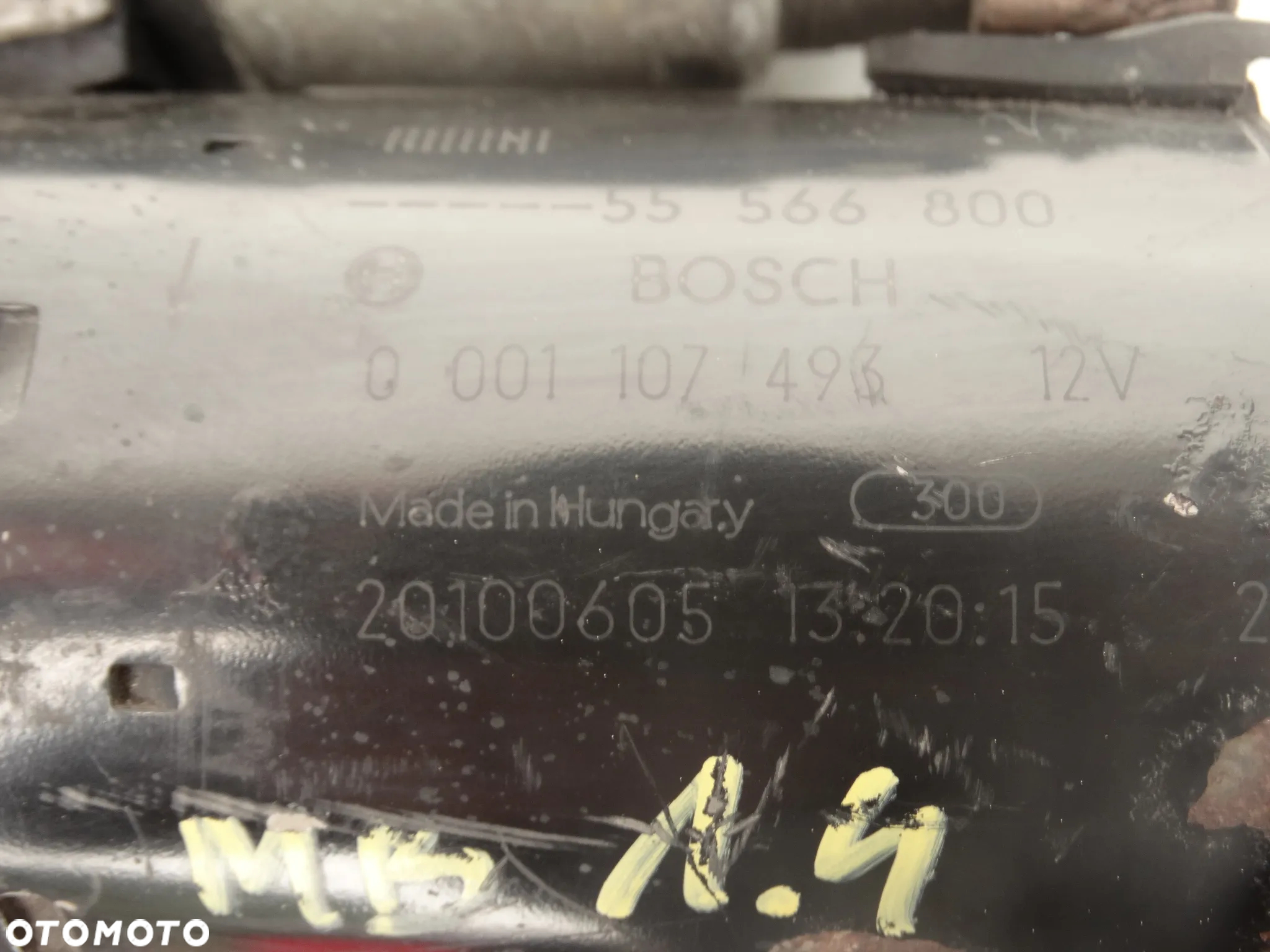 ROZRUSZNIK OPEL MERIVA B CORSA D ASTRA H 1.4 1.6 55566800 F-VAT - 3