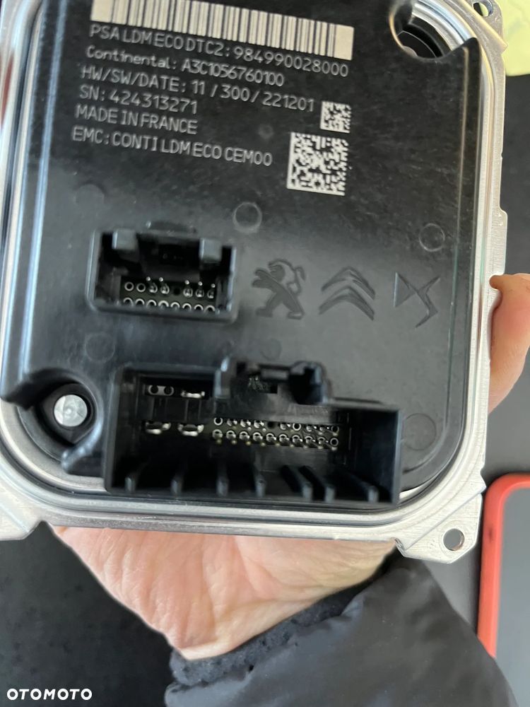 Przetwornica Moduł LED Peugeot Citroen Opel 984990028000 - 3