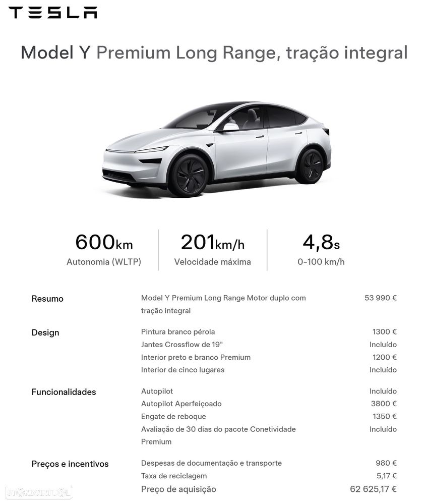 Tesla Model Y Long Range Tração Integral Premium - 4
