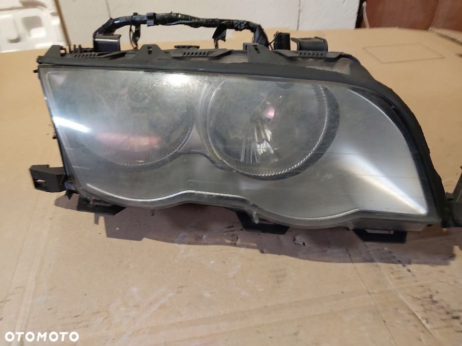 Jasny środek KOMPLET bmw e 46 sedan touring przednia lampa prawa lewa - 6