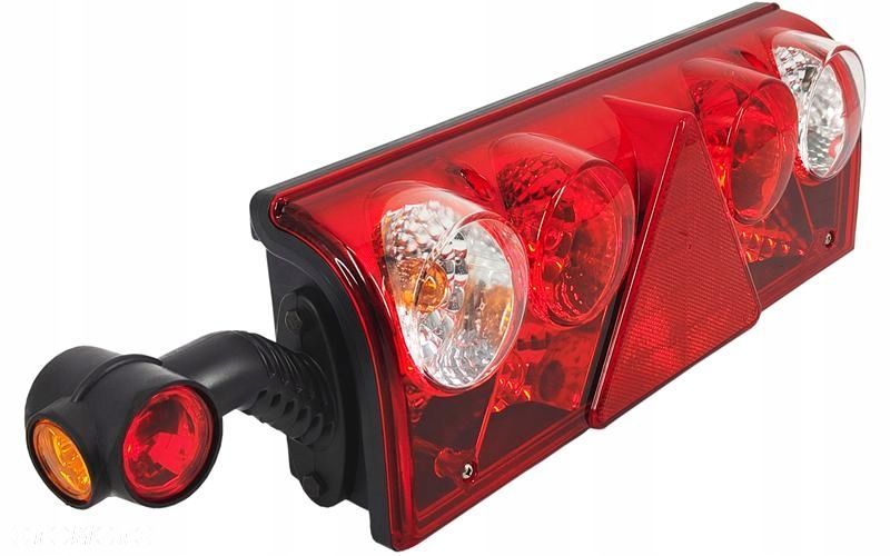 naczepa schmitz lampa zespolona tył europoint lewa z obrysówką - 2