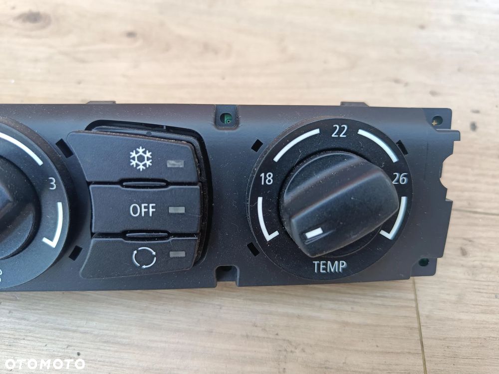 BMW E60 E61 PANEL KLIMATYZACJI BASIS 9122396 - 4