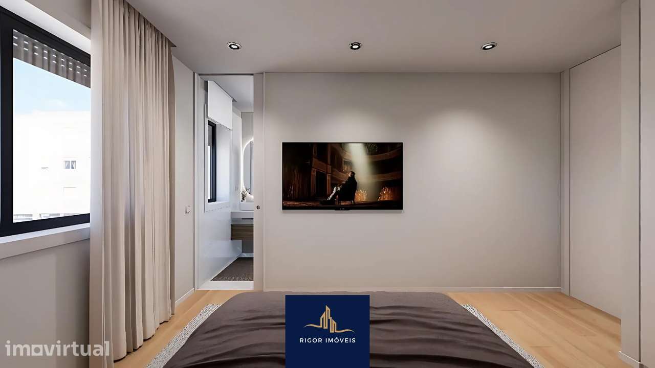 Apartamento T2 NOVO | Póvoa de Varzim - Centro e Z.Balnear | Exclusivo - Grande imagem: 5/19