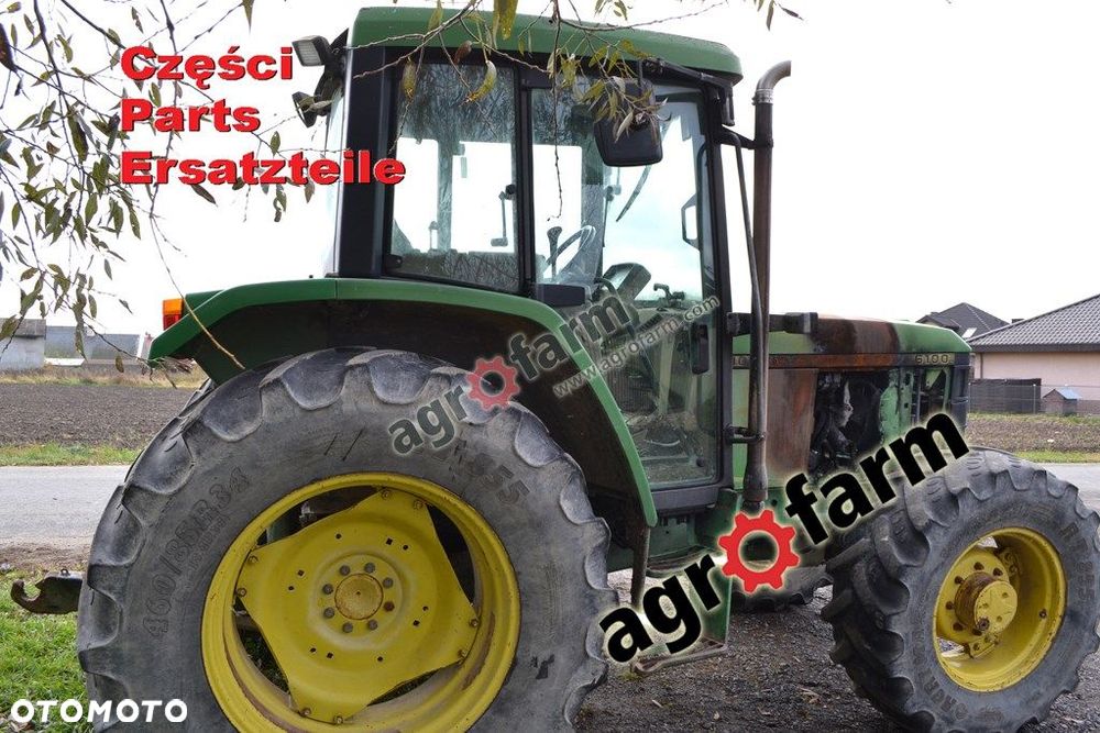 John Deere 6100 części, silnik, skrzynia biegów - 4