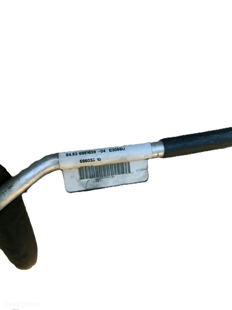 BMW seria 3 E90 05-12 r. 2,0 B PRZEWÓD RURKA WĘŻYK KLIMATYZACJI 5960510 EU + - 7