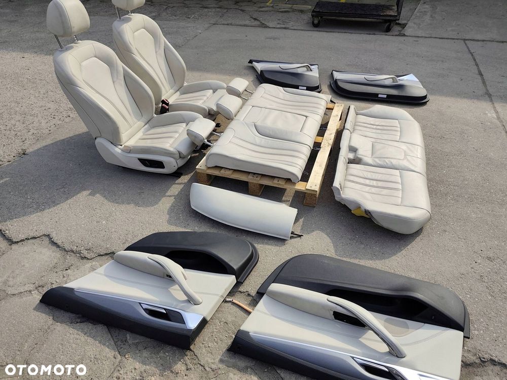 BMW G30 FOTELE KANAPA BOCZKI SKÓRA KOMPLET - 10
